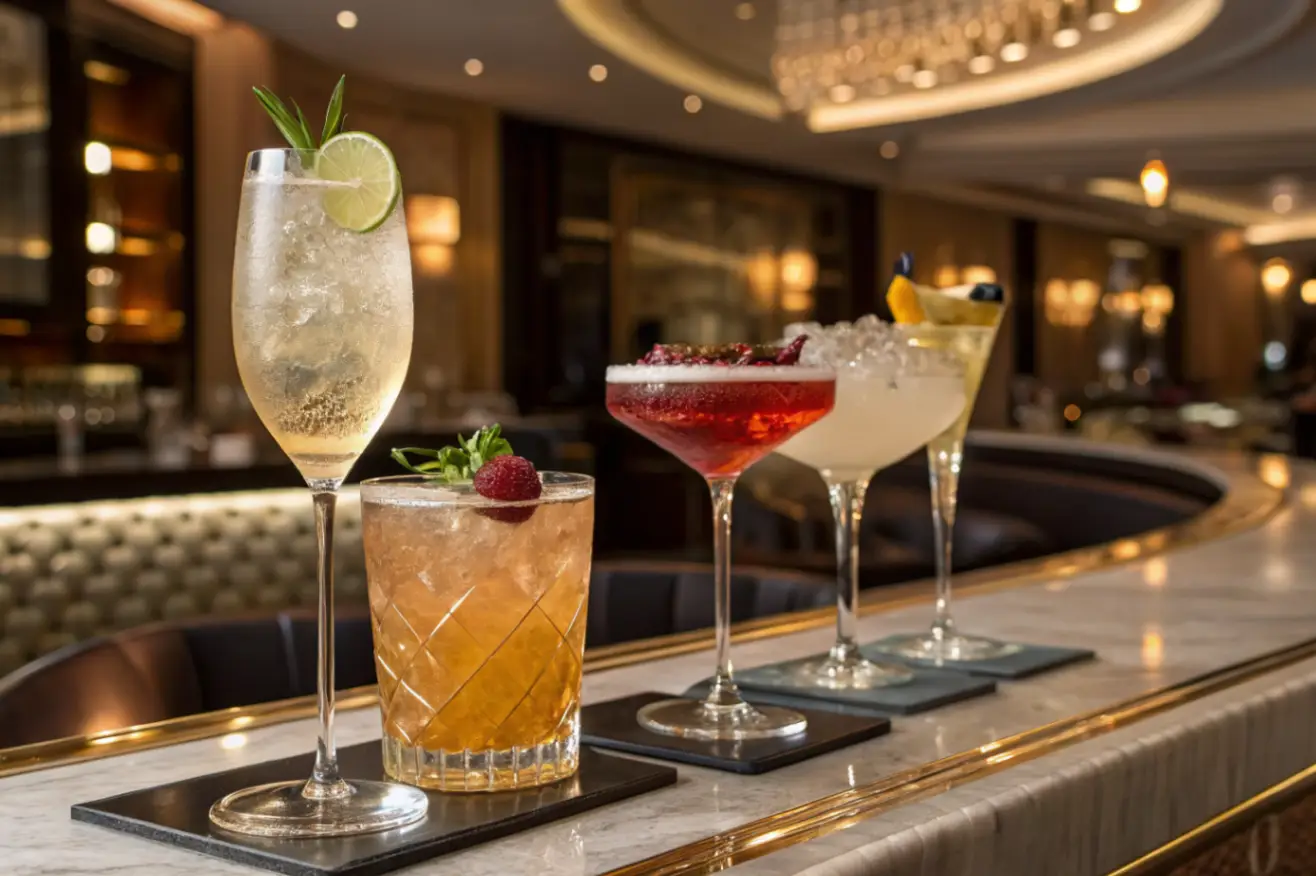 Luxus koktélok a világ legdrágább italai